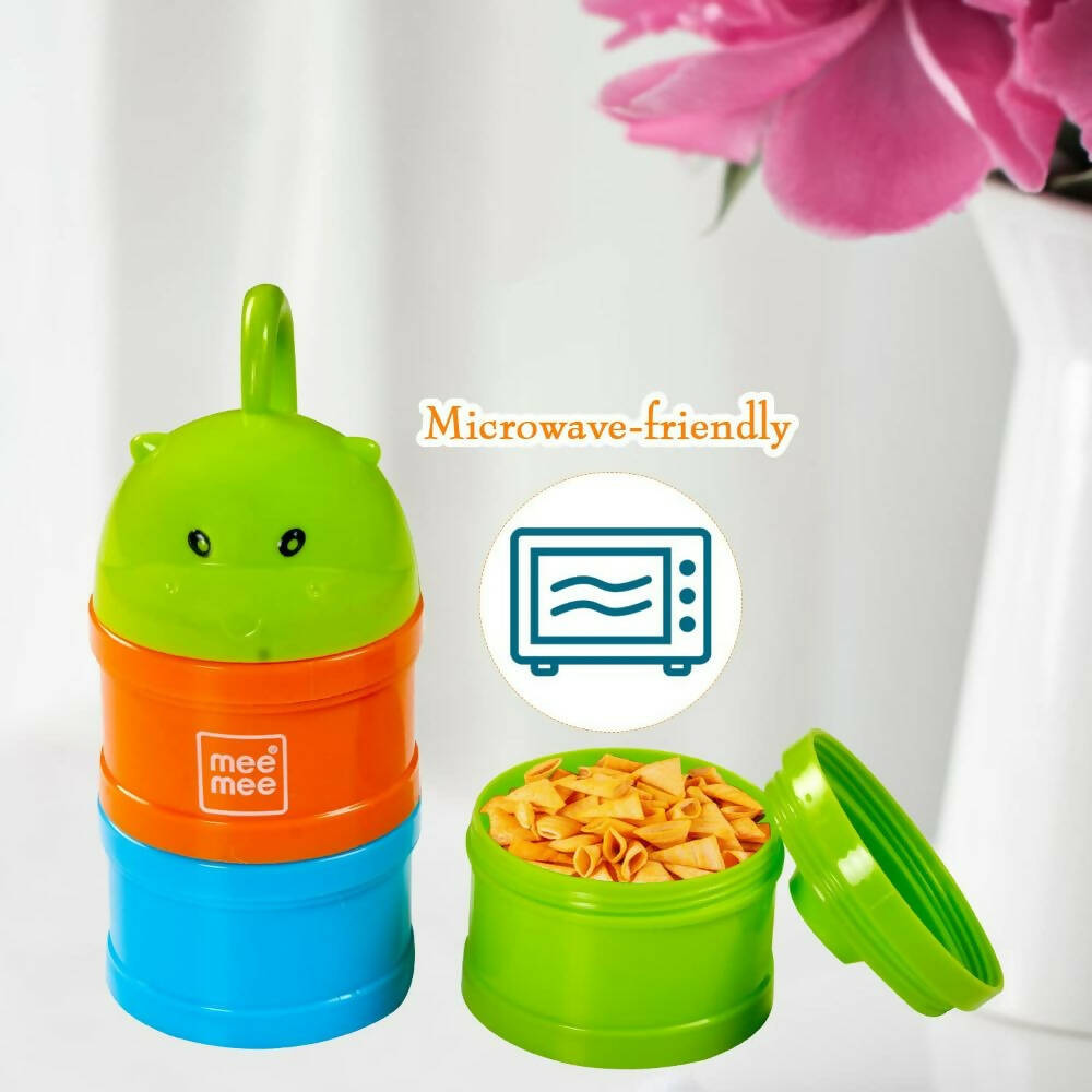 Mee Mee Multi Storage Milk Powder & Baby Food Box (Multicolor) | Grocsy
