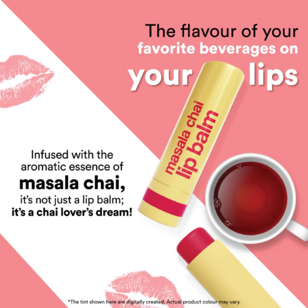 Wow Skin Science Masala Chai Lip Balm | Grocsy