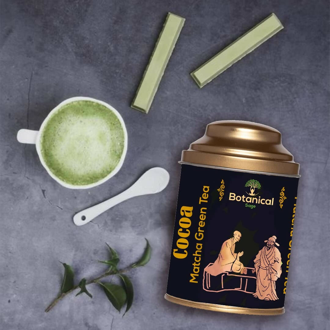 Botanical Sage Cocoa Matcha Green Tea | Grocsy
