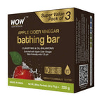 Wow Skin Science Apple Cider Vinegar Bathing Bar | Grocsy