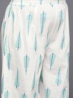 Ahalyaa Women's Traditional wear Co-ords - Off White | Grocsy