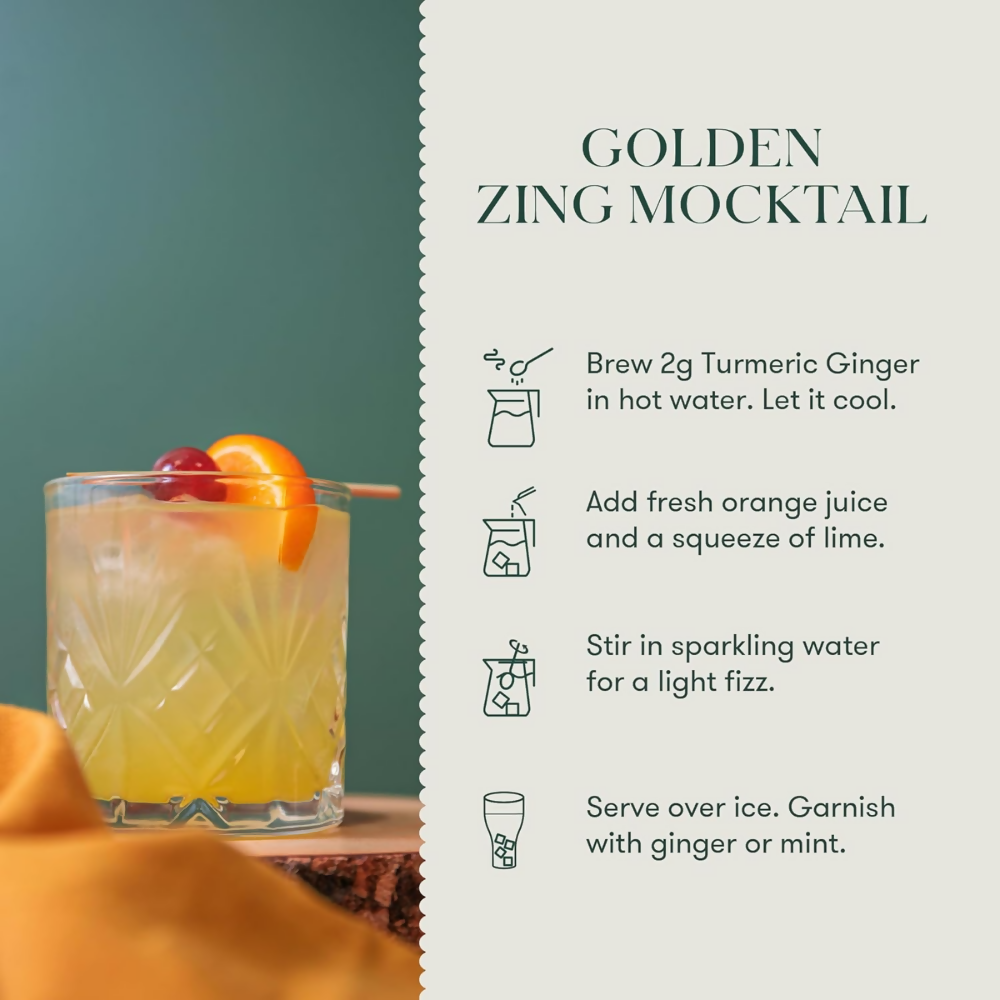 Luxmi Estates Turmeric Time-Out Herbal Loose Infusion | Grocsy