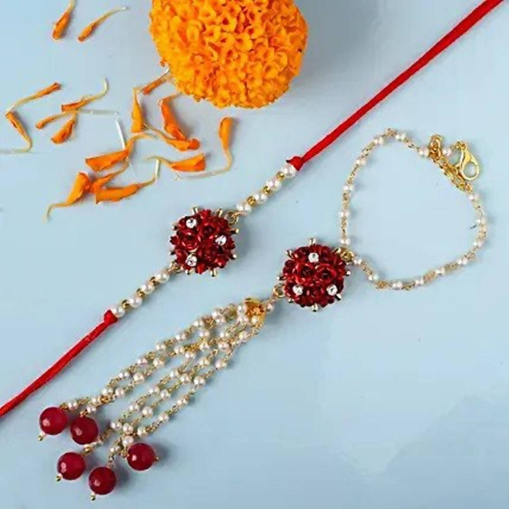 Special Bhiya Bhabhi Rakhi Set & Soan Papdi Box | Grocsy