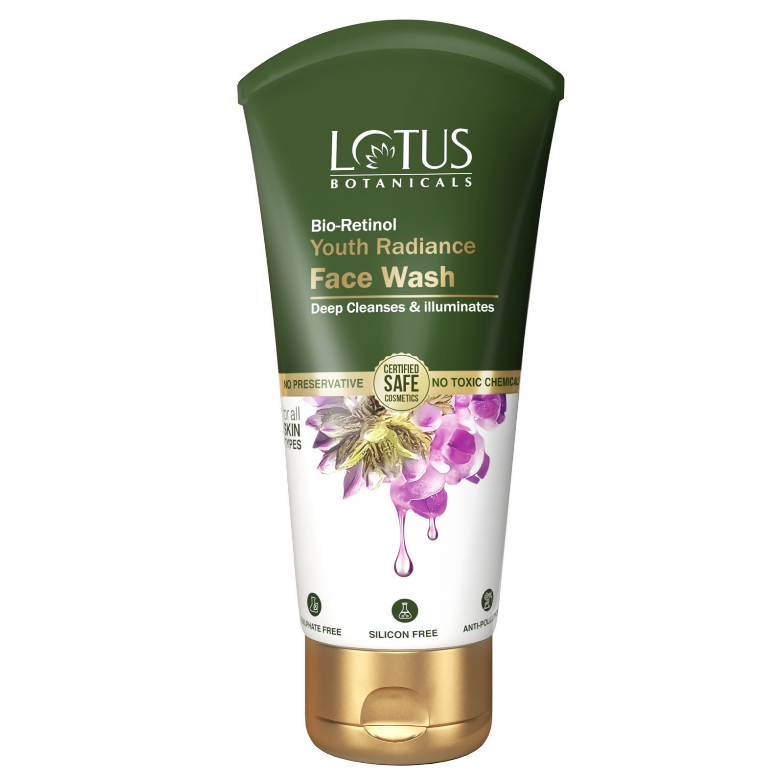 Lotus Botanicals Bio-retinol Youth Radiance Face Wash | Grocsy