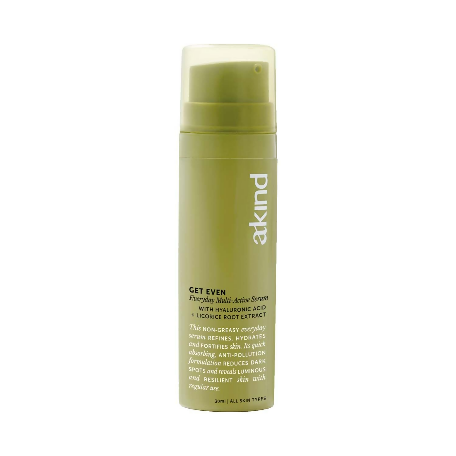Akind Get Even Everyday Multi-Active Serum | Grocsy