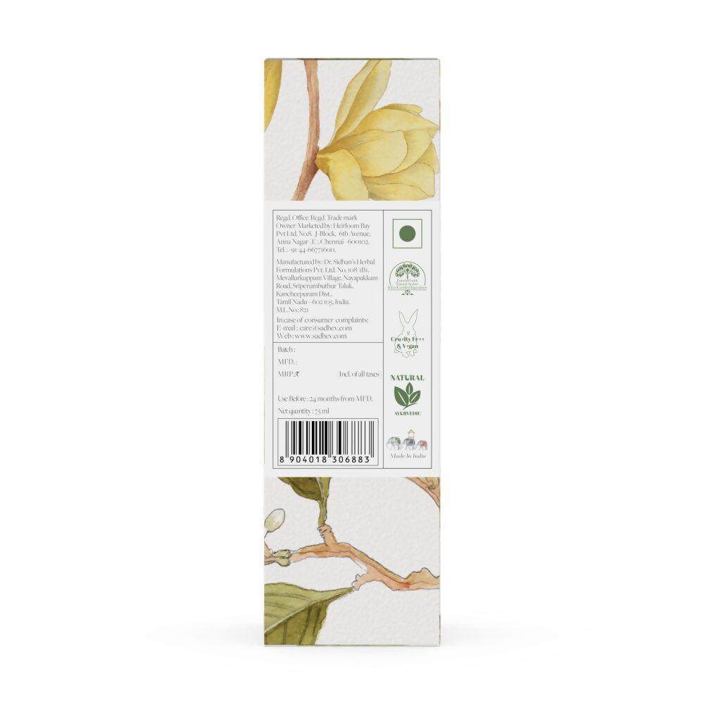 Sadhev Ayurvedic Magnolia Shower Oil | Grocsy