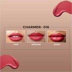 Colorbar Powerkiss Vegan Matte Lipcolor- Charmer | Grocsy