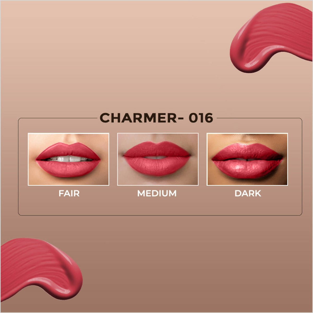 Colorbar Powerkiss Vegan Matte Lipcolor- Charmer | Grocsy