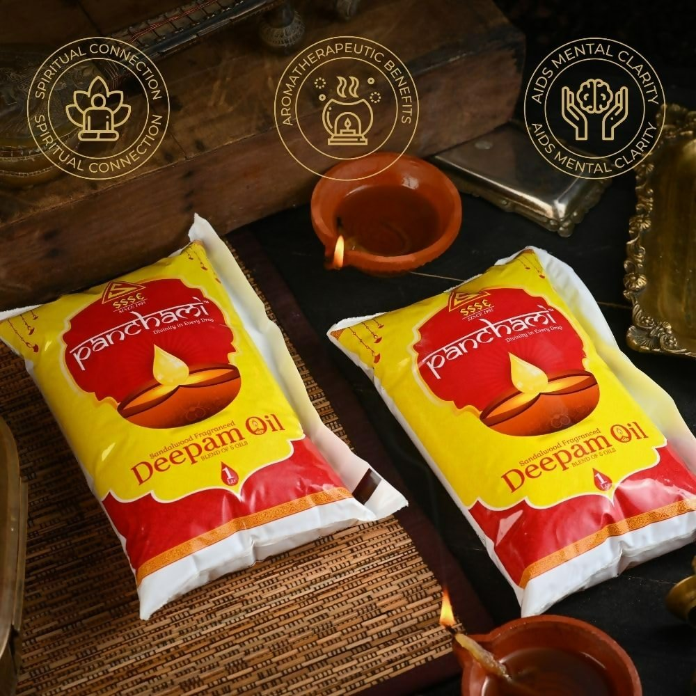 Panchami Sandalwood Fragranced Pooja Oil | Grocsy