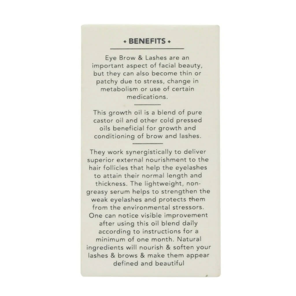 Februus Organics Lash & Brow Growth Oil | Grocsy