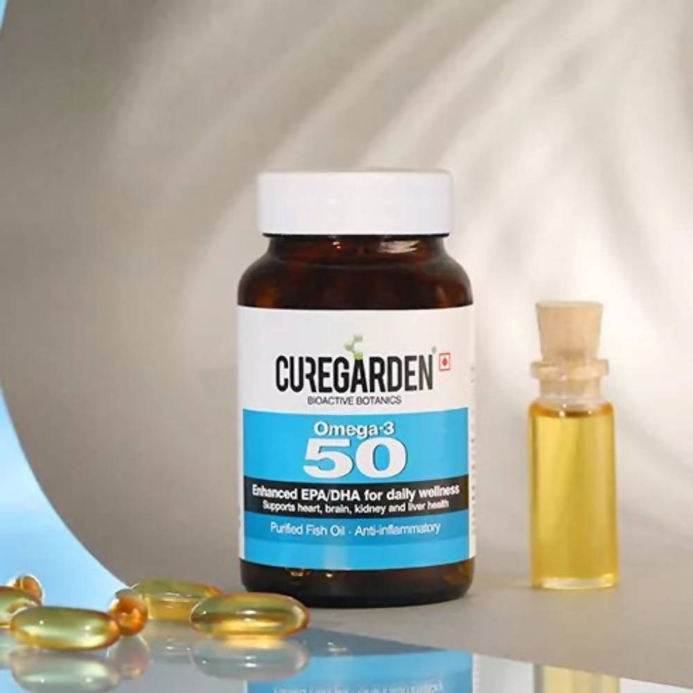 Curegarden Natural Omega-3 50 | Grocsy