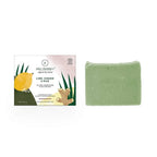Juicy Chemistry Lime, Ginger & Rice Soap For Skin Brightening & Tan Removal | Grocsy