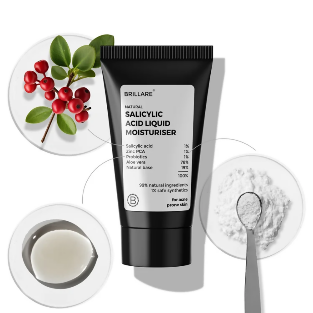 Brillare Mini Salicylic Acid Liquid Moisturiser | Grocsy