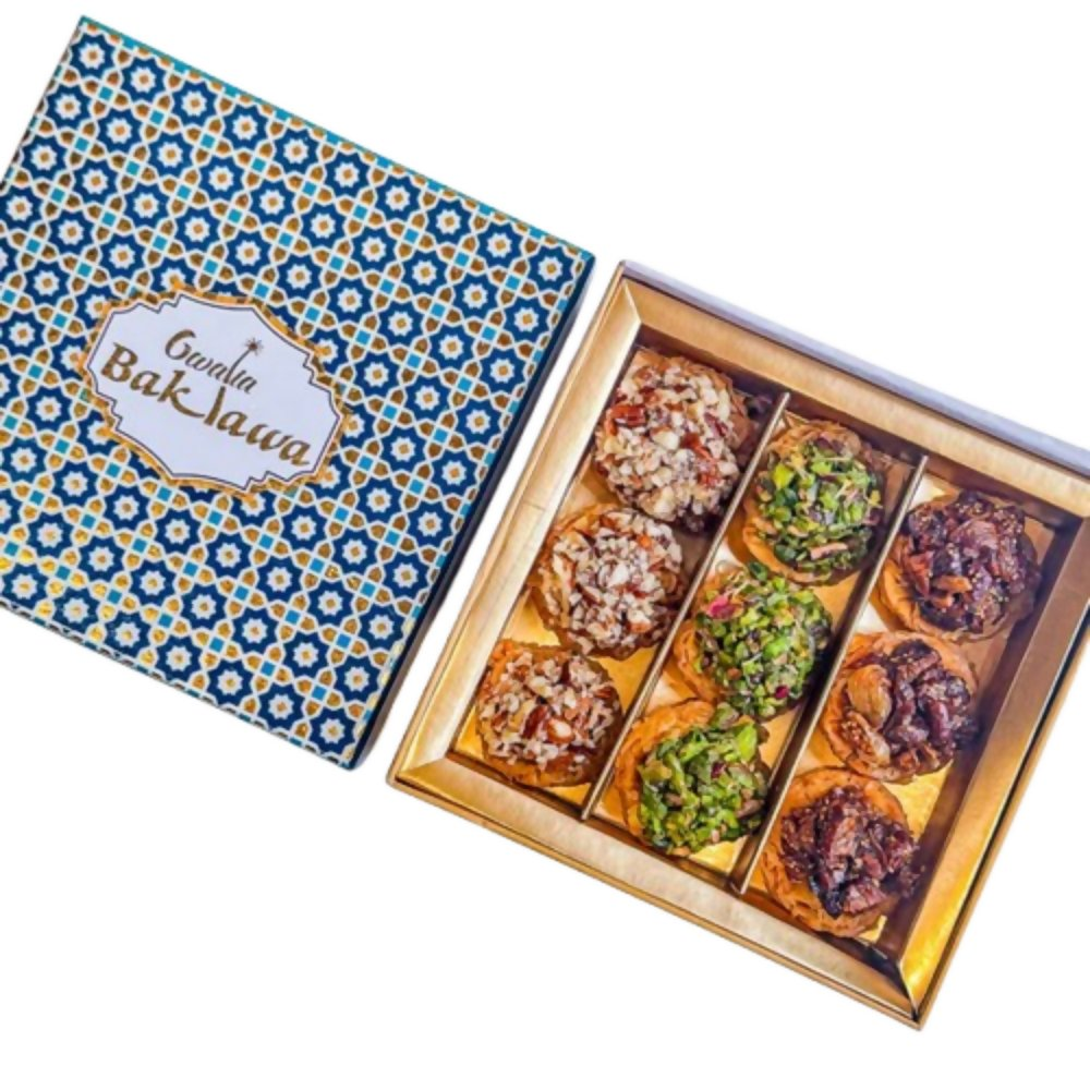 Gwalia Sweets Assorted Tart Baklawa Box | Grocsy
