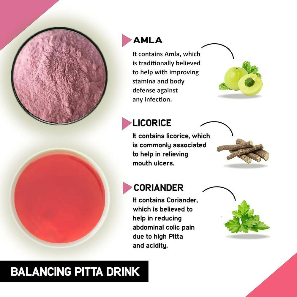 Just Vedic Balancing Pitta Drink Mix | Grocsy