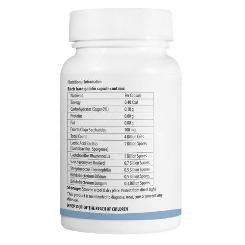 Vogue Wellness Biozip Pre & Probiotic Capsules | Grocsy