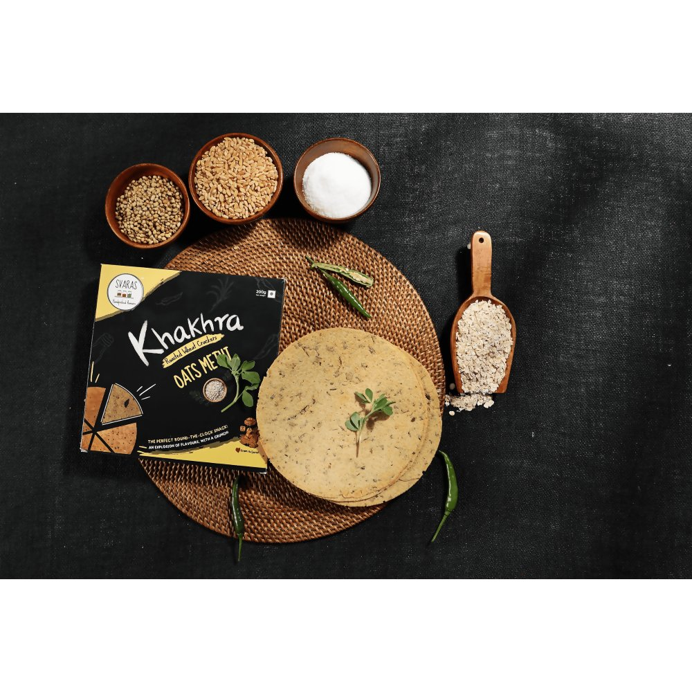 Svaras Oats Methi Khakhra | Grocsy