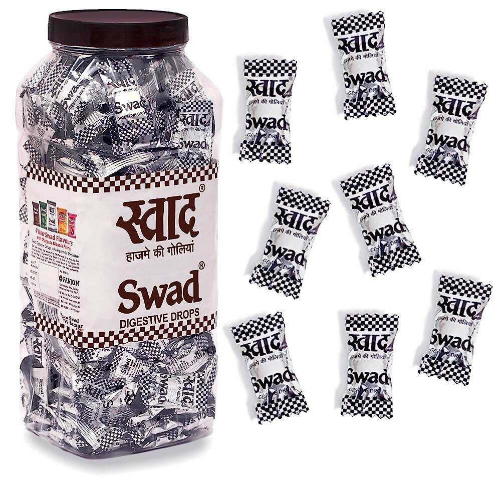 Swad Candy Jar (Digestive & Tangy Indian Masala Flavour Sweet Toffee) | Grocsy