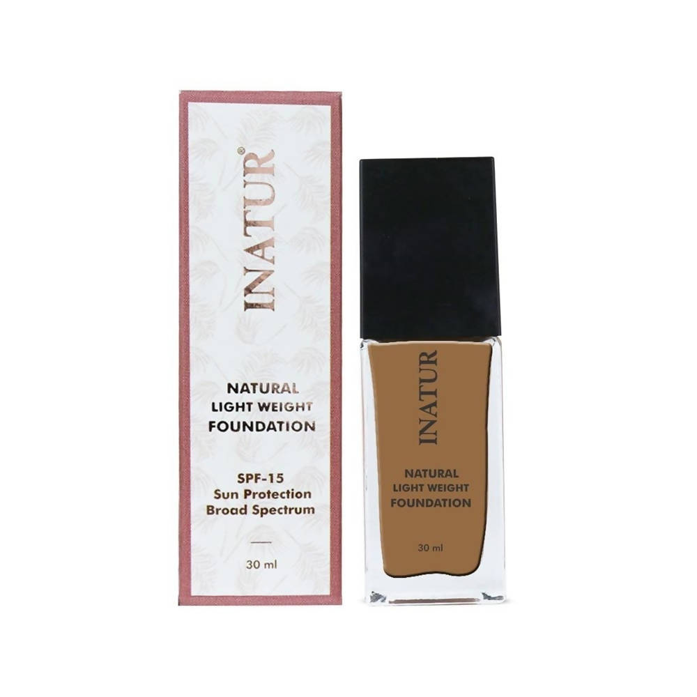 Inatur Natural Light Weight Foundation - Mocha | Grocsy