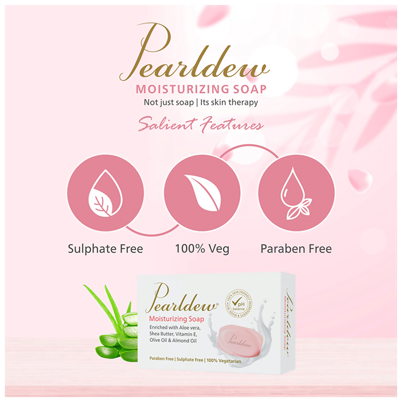 Pearldew Moisturizing Soap | Grocsy