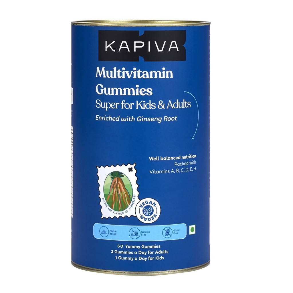 Kapiva Ayurveda Multivitamin Gummies For Kids And Adults | Grocsy