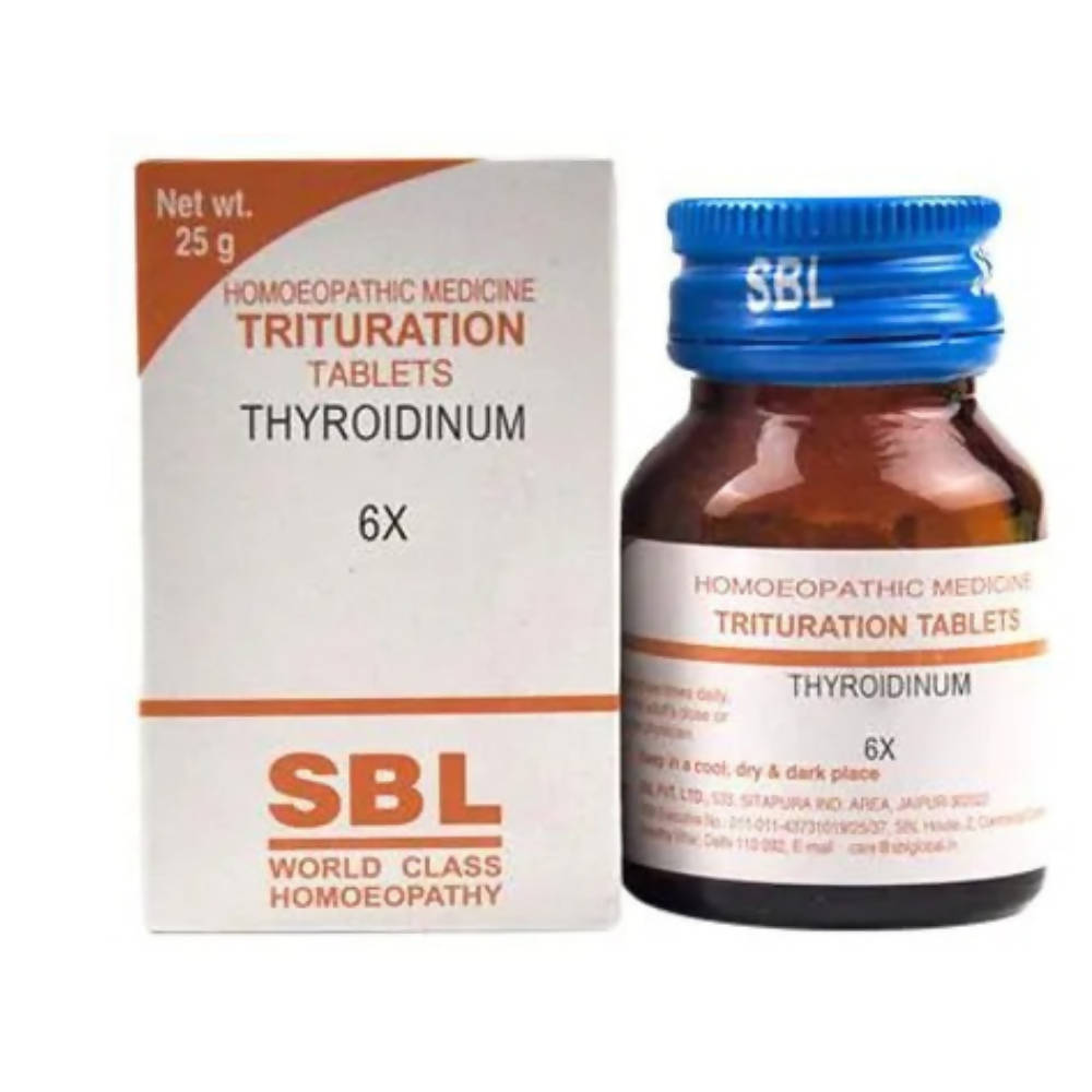 SBL Homeopathy Thyroidinum Trituration Tablets | Grocsy