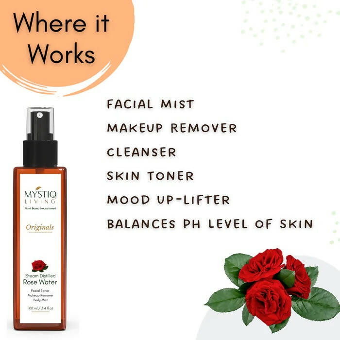 Mystiq Living Originals Rose Water | Grocsy
