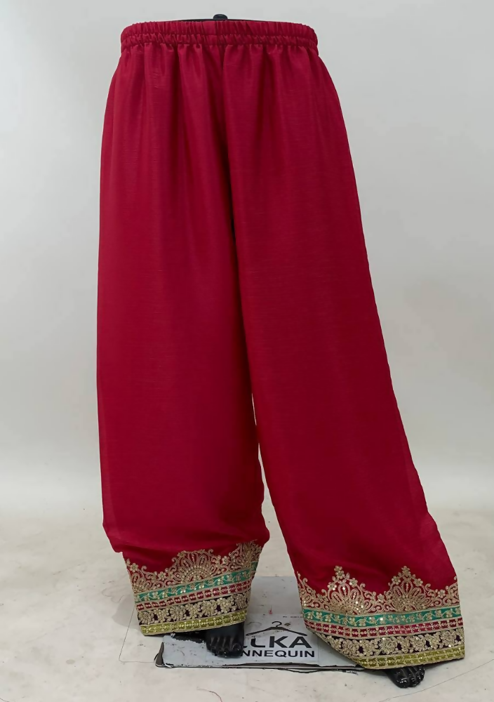 Lorenvalley Fashion Pink Chinon Embroidery With Sequince Work Salwar Kameez Stitched | Grocsy