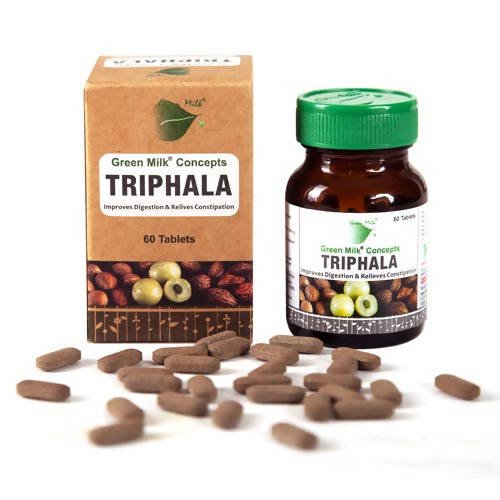 Apex Ayurveda Green Milk Concepts Triphala Tablets | Grocsy
