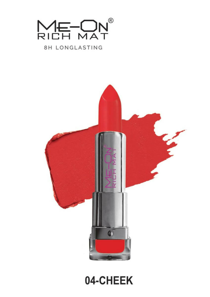Me-On Professional Rich Mat Lipstick Shade 4 | Grocsy