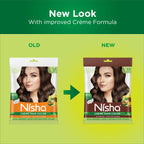 Nisha Creme Hair Color for Women - Dark Brown | Grocsy