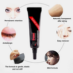 Bronson Professional Eyelash Glue Adhesive Clear White & Waterproof | Grocsy
