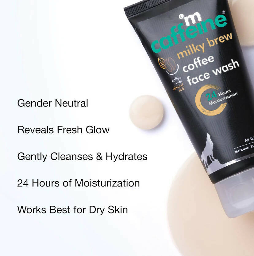 mCaffeine Milky Brew Face Wash | Grocsy