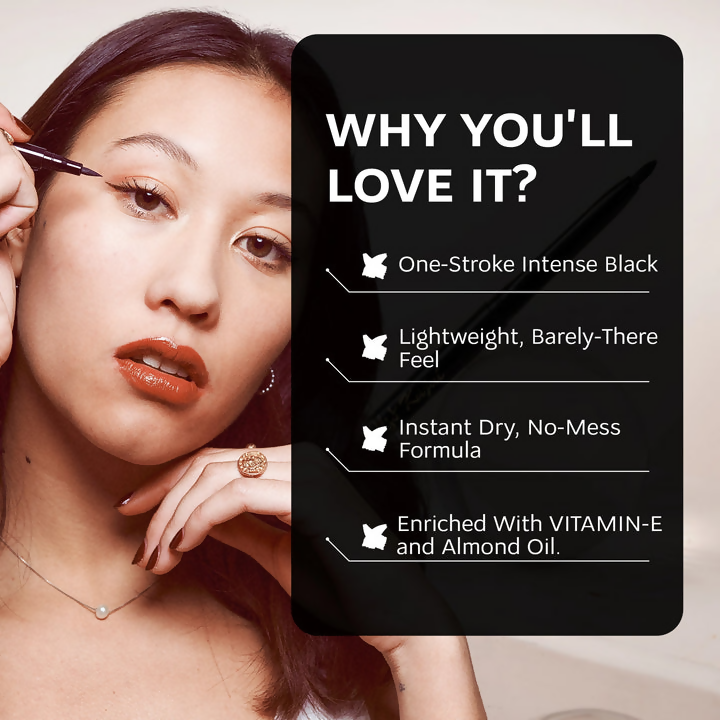 Dunamiss Eyeliner Insta Dry Glossy Finish | Grocsy