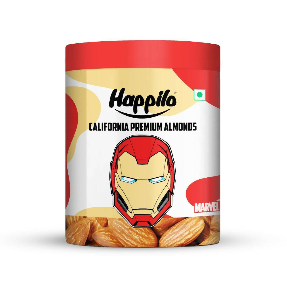 Happilo California Natural Almonds-Marvel Iron Man Edition | Grocsy