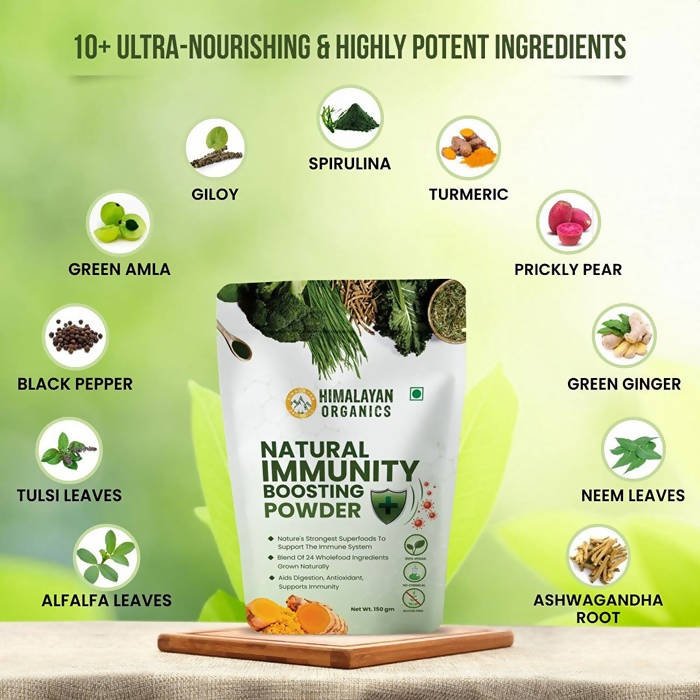 Himalayan Organics Natural Immunity Boosting Powder | Grocsy