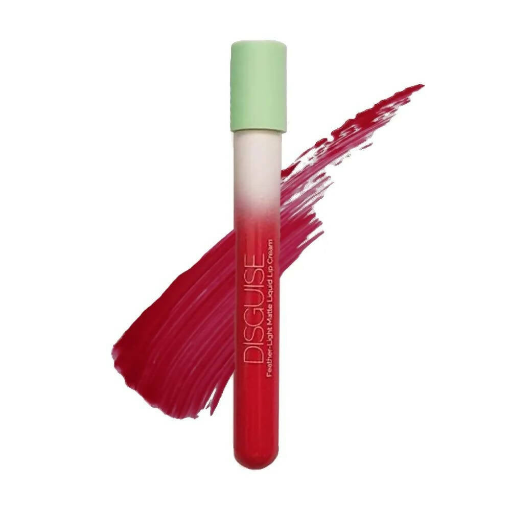 Disguise Feather-Light Matte Liquid Lip Cream - Excited Coral 34 | Grocsy