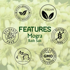 VedicAyurveda Dead Sea Salt and Mogra Bath Salt | Grocsy