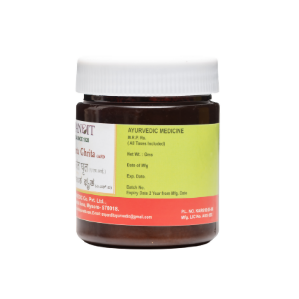 S N Pandit Ayurveda Indukant Aghrita | Grocsy