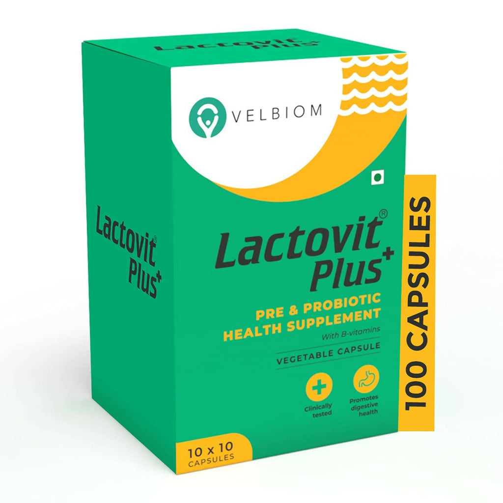 Velbiom Lactovit Plus Probiotics For Men | Grocsy