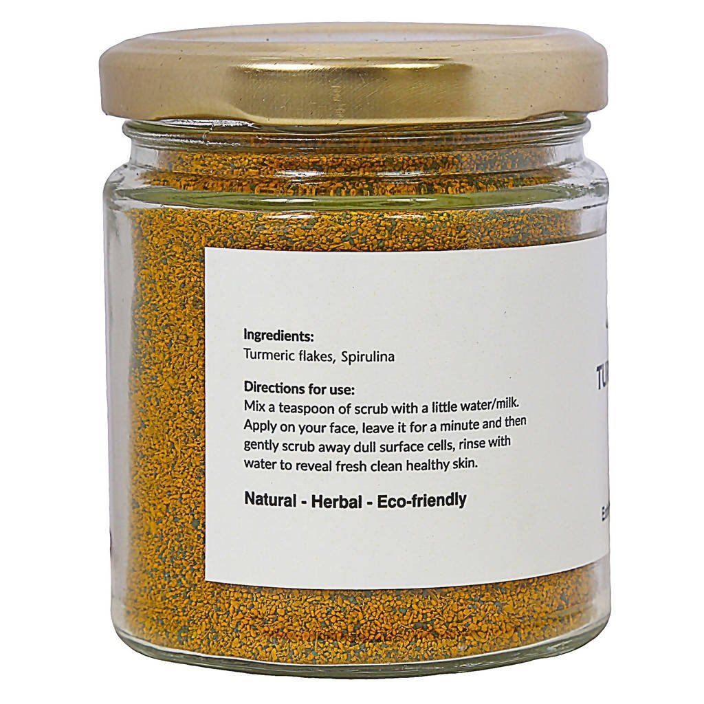Aranyam Turmeric Spirulina Face Scrub | Grocsy