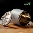 Udyan Tea Stainless Steel Insulated Mug - Frost Blue | Grocsy