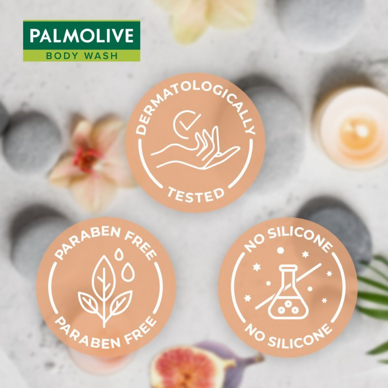 Palmolive White Orchid & Fig Oil Luminous Oils Rejuvenating, Nourishing Body Wash | Grocsy