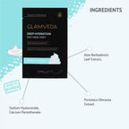 Glamveda Moisturizing Deep Hydration Sheet Mask | Grocsy