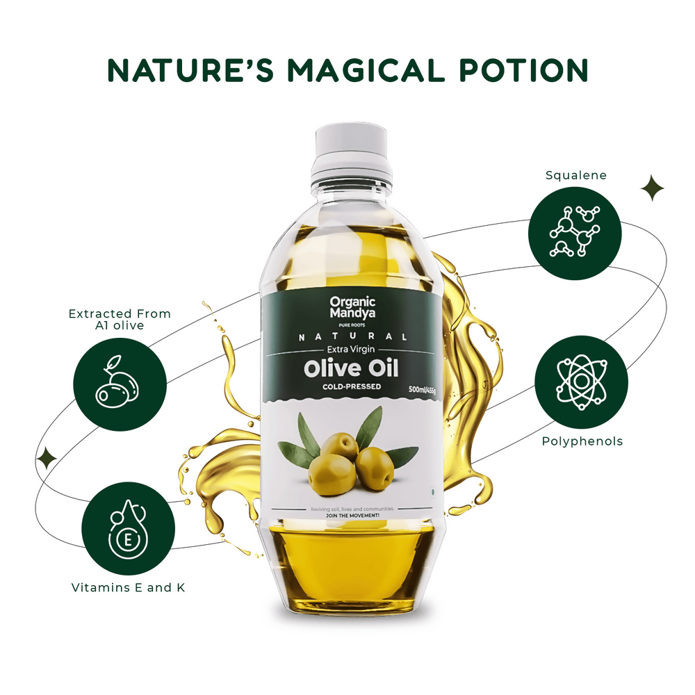 Organic Mandya Cold Pressed - Olive Oil | Grocsy