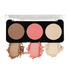 Swiss Beauty Cheek-A-Boo 3 In 1 Blusher Contour & Highlighter - 2 | Grocsy