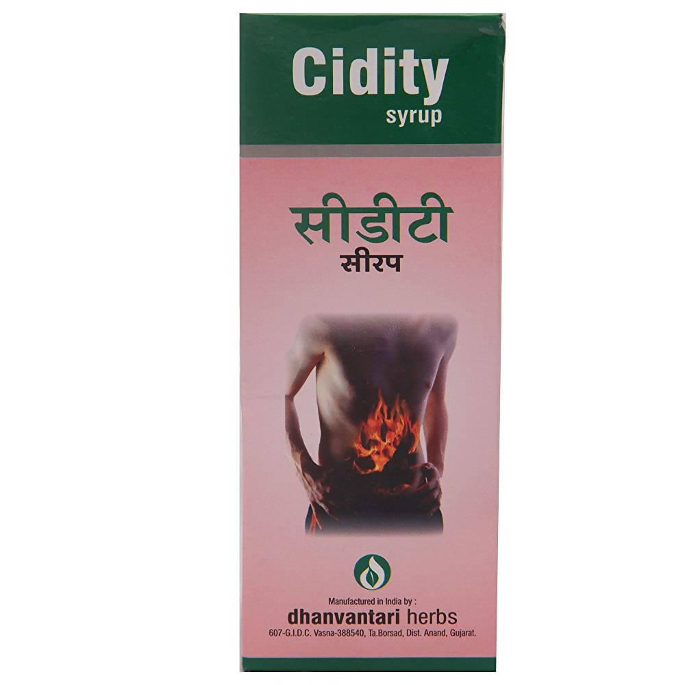 Dhanvantari Cidity Syrup | Grocsy