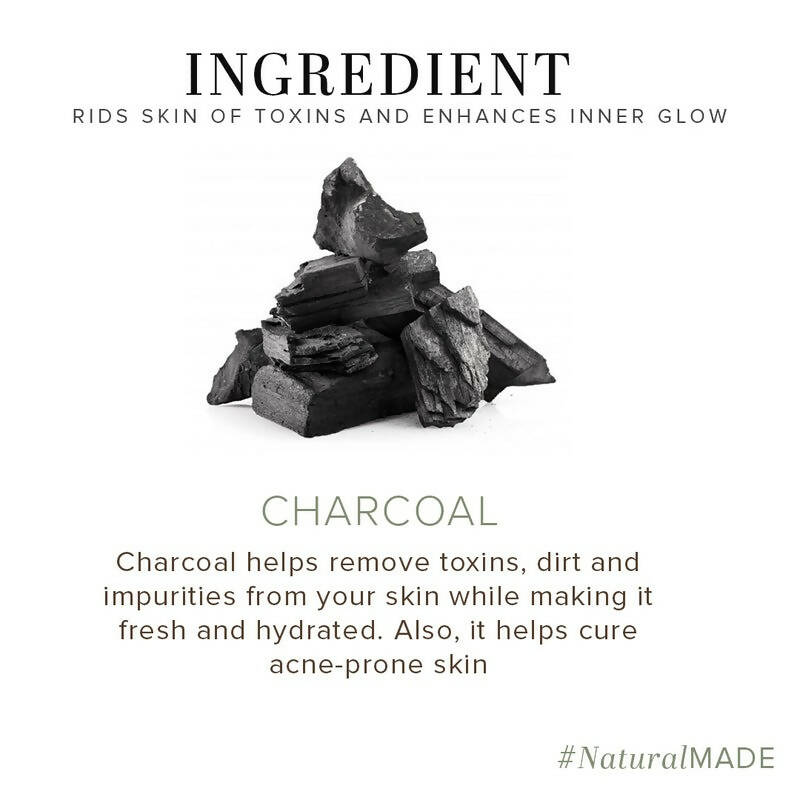 Khadi Natural Activated Bamboo Charcoal Face Wash | Grocsy