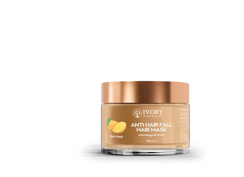 Ivory Natural Hair Fall Hair Mask - Loss Of Hair Control For Both Men & Women | Grocsy