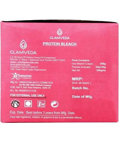 Glamveda Protein Bleach Creme'-Vitamin E & Milk Protein | Grocsy
